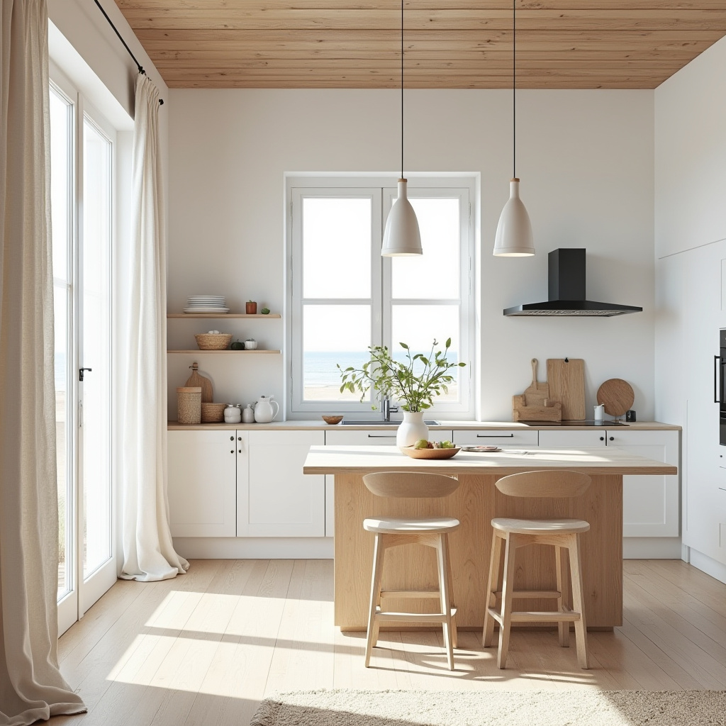 beach boho kitchen 15