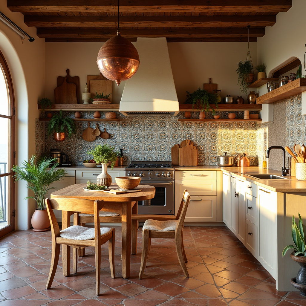 beach boho kitchen 19