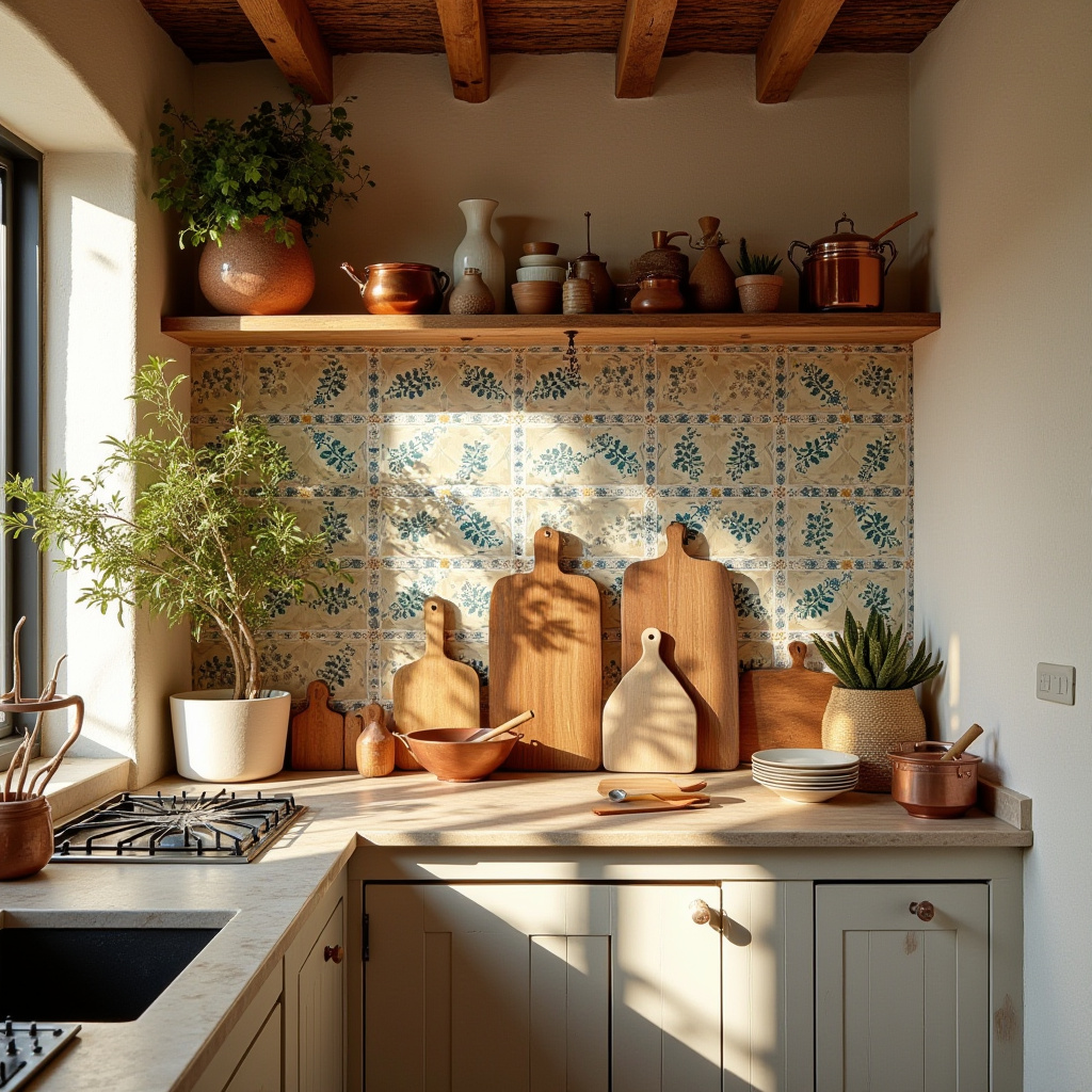 beach boho kitchen 20
