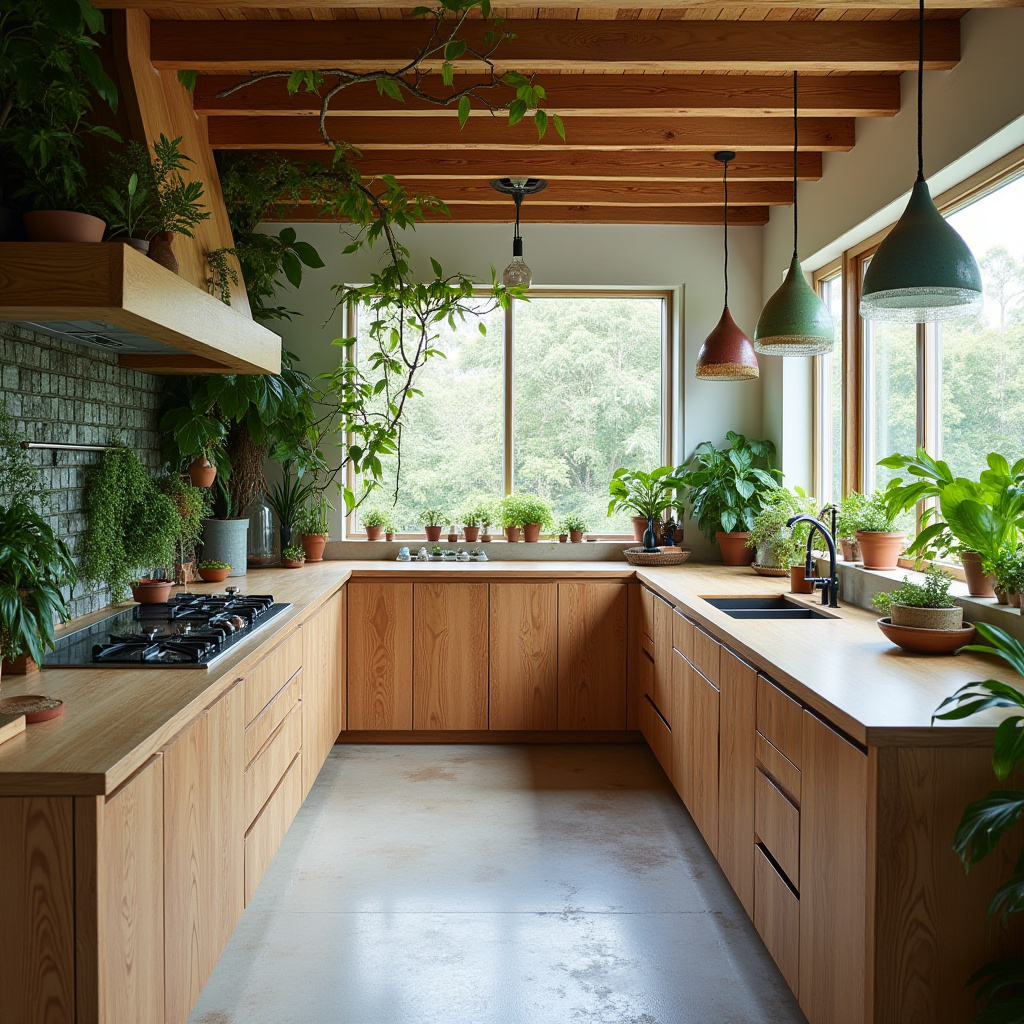 beach boho kitchen 27