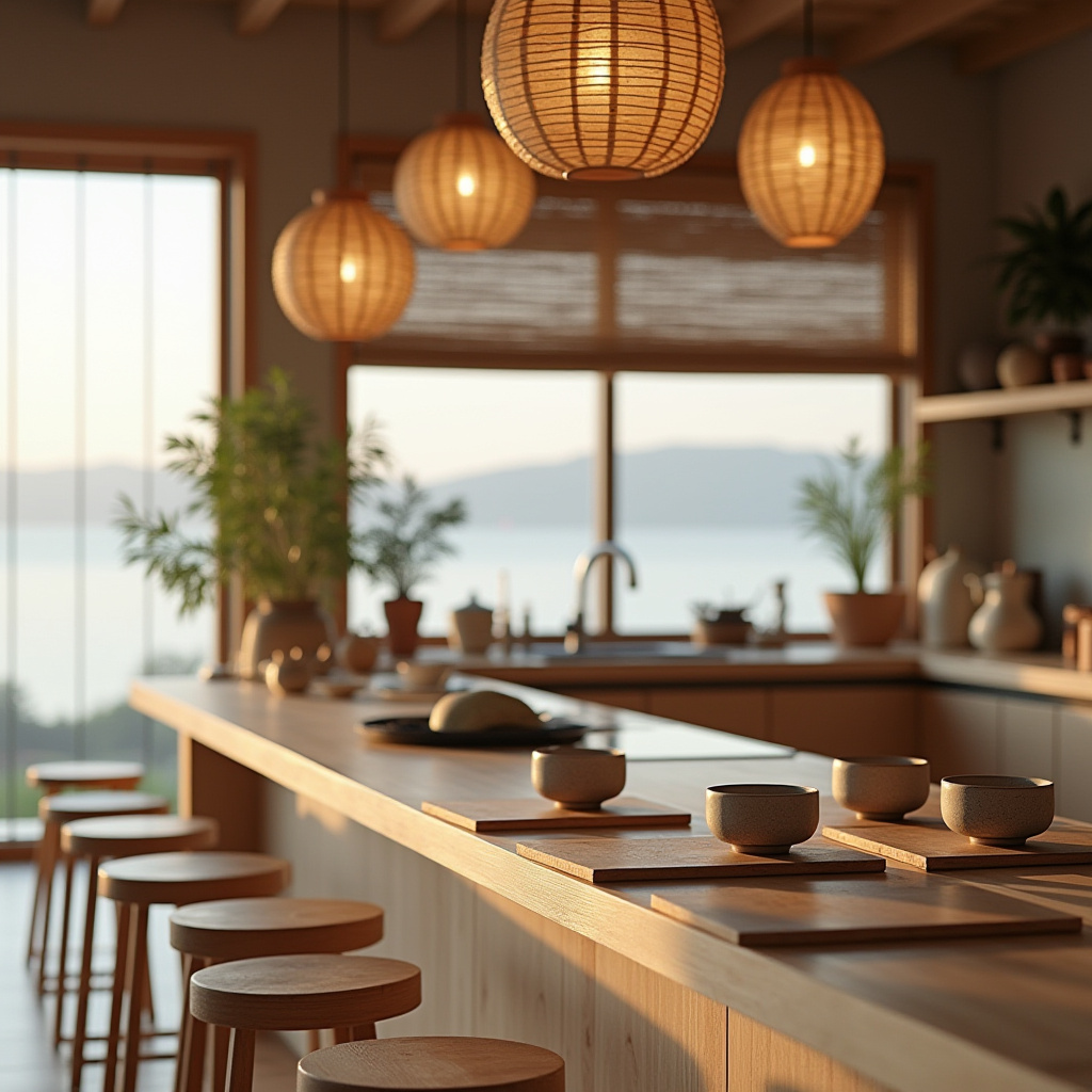 beach boho kitchen 33
