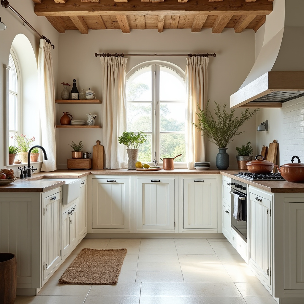 beach boho kitchen 36