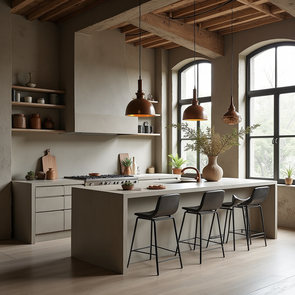 beach boho kitchen 39