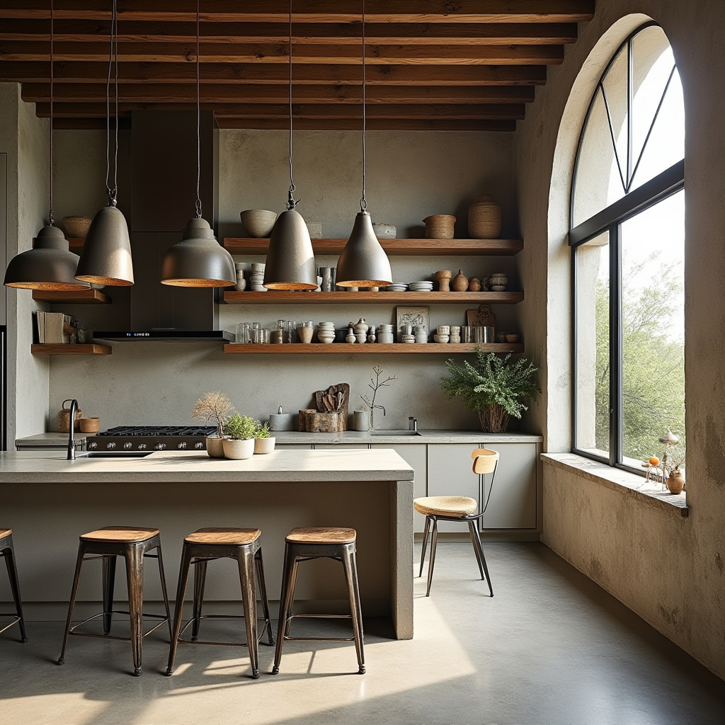 beach boho kitchen 40