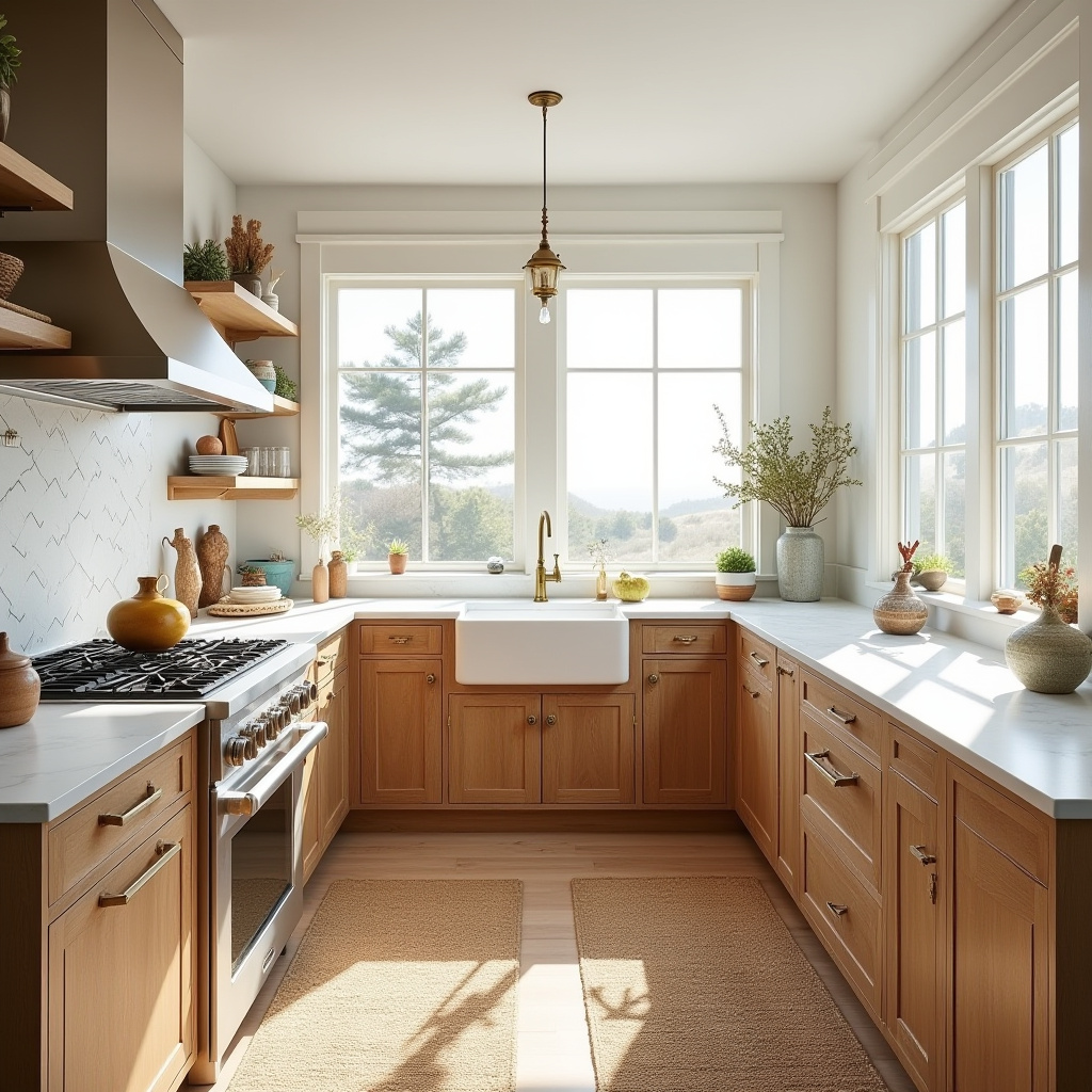 beach boho kitchen 7