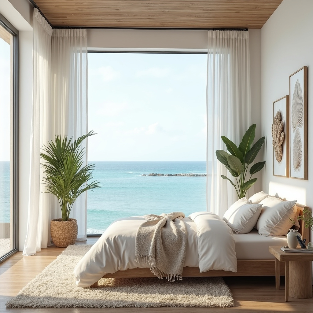 beachy boho bedroom 13