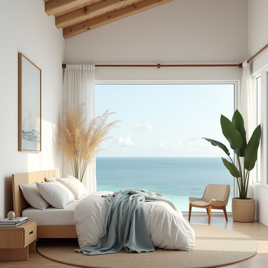 beachy boho bedroom 14