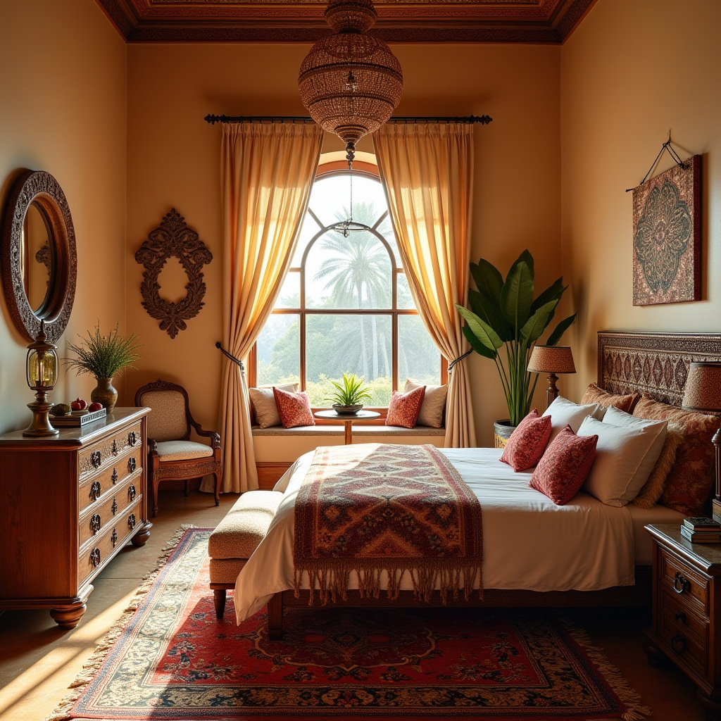 beachy boho bedroom 17