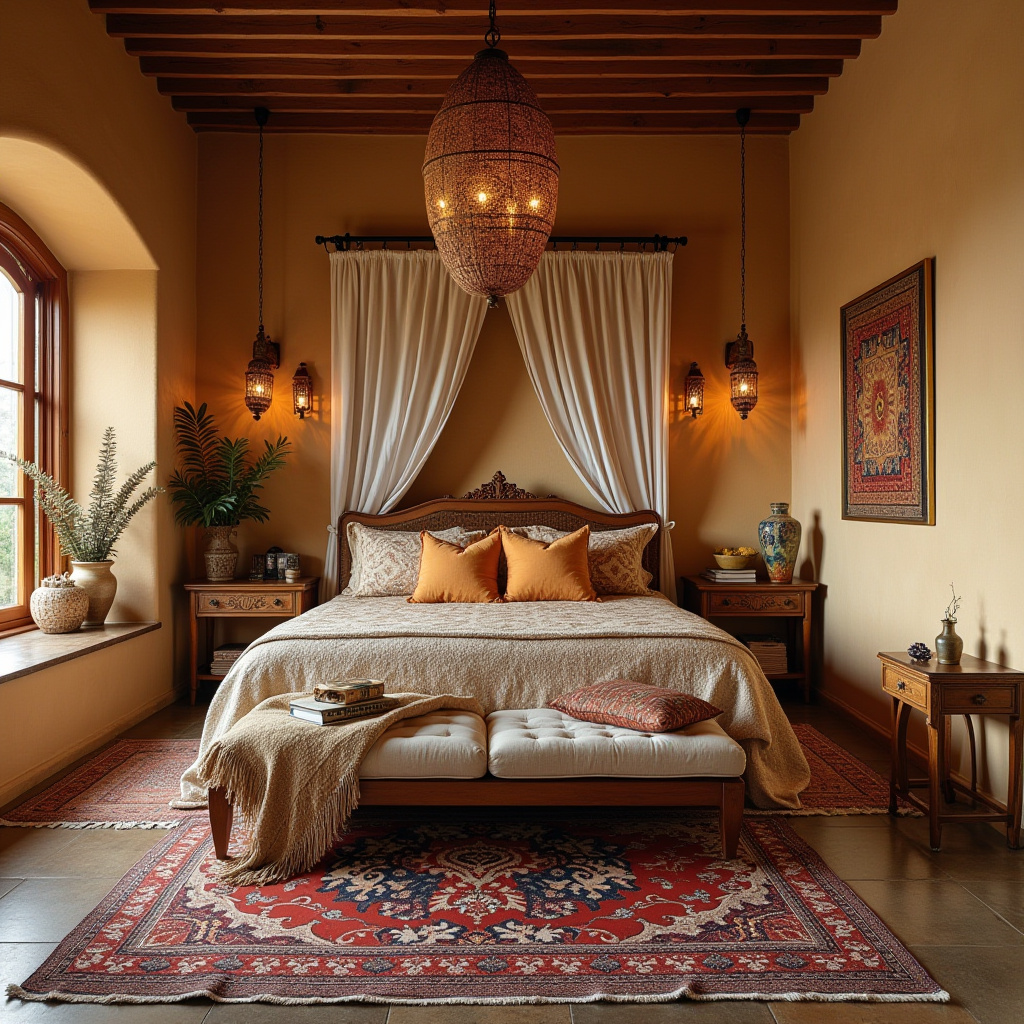 beachy boho bedroom 18