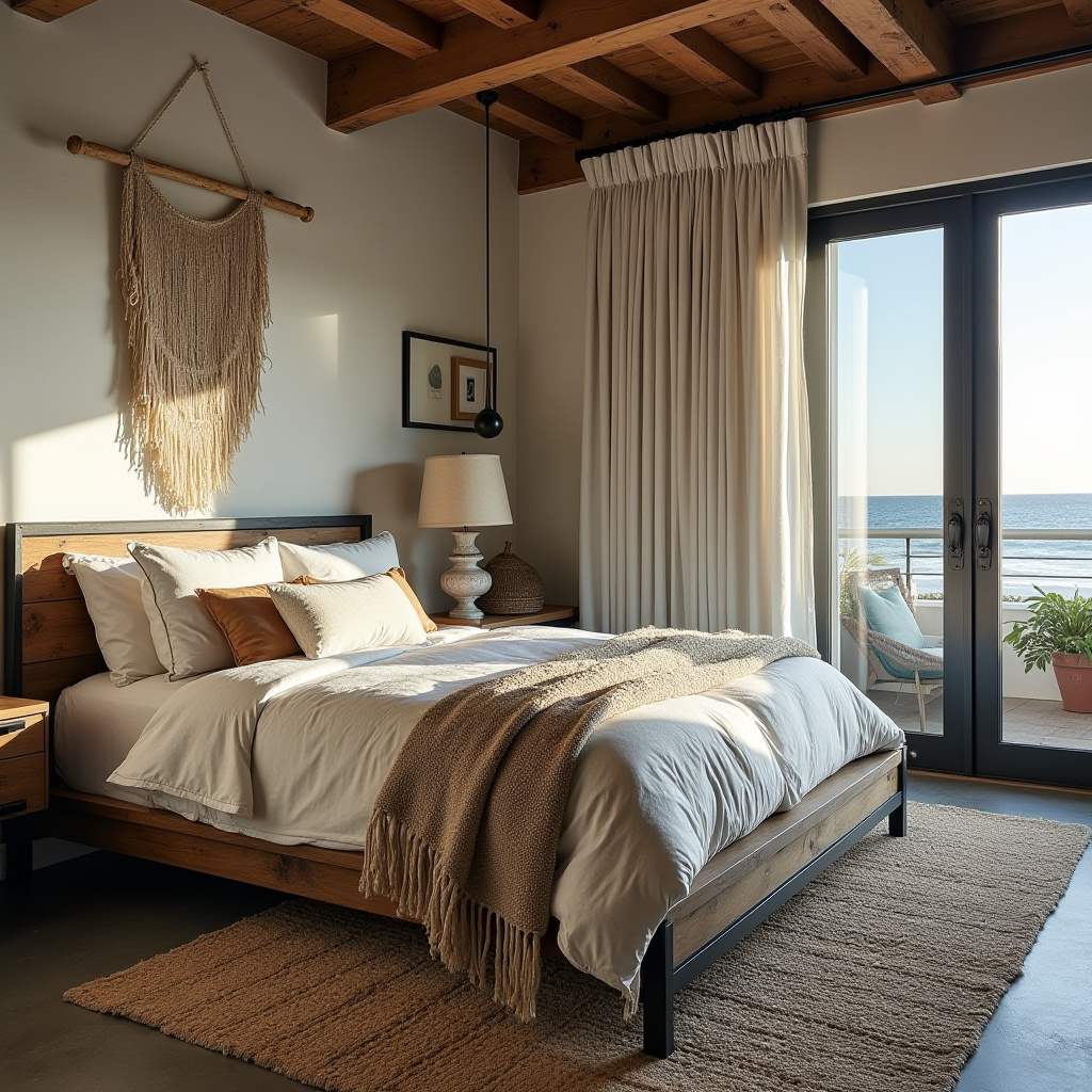 beachy boho bedroom 19