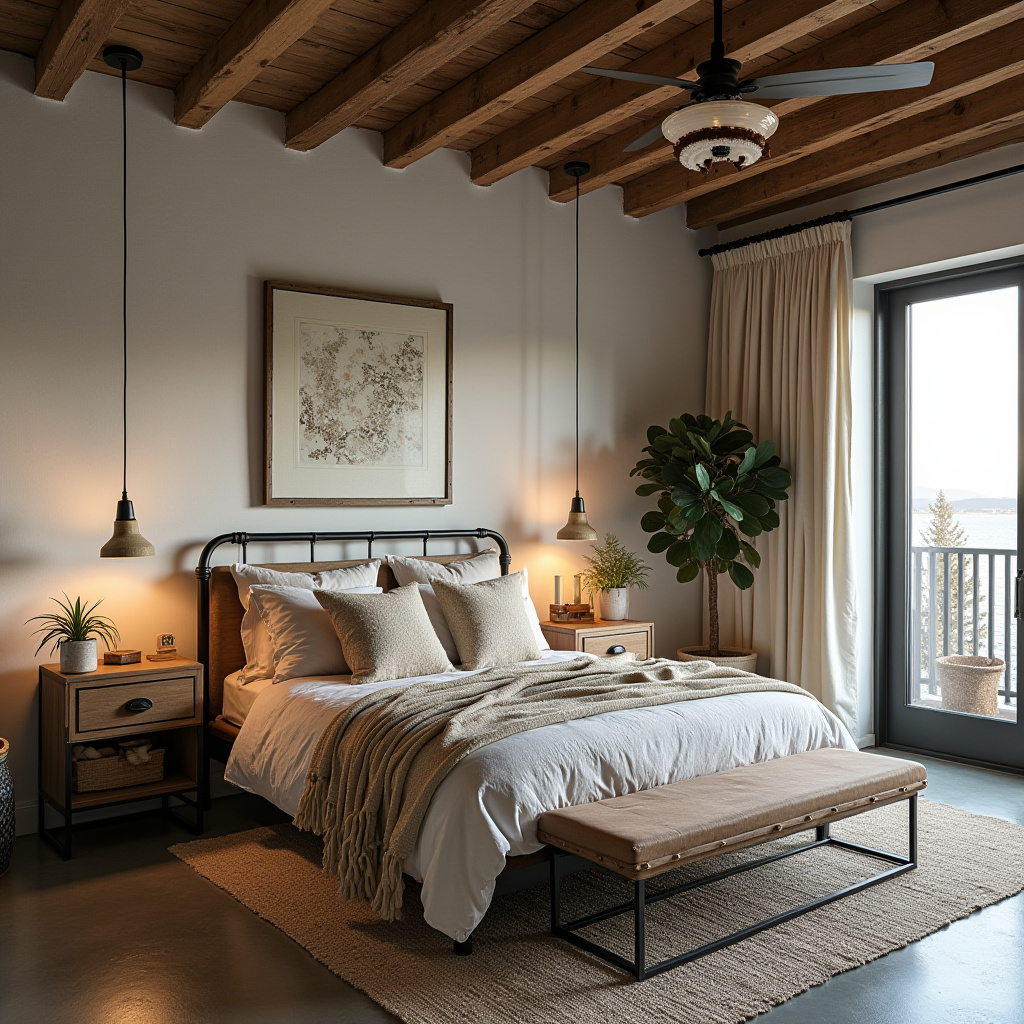beachy boho bedroom 20