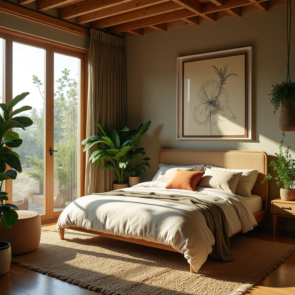 beachy boho bedroom 24