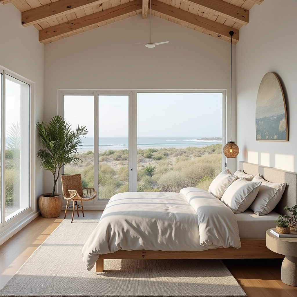 beachy boho bedroom 35