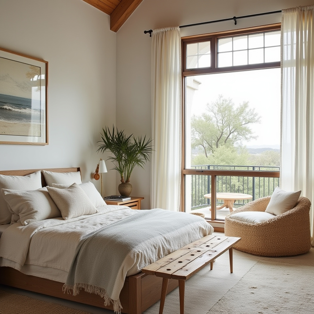 beachy boho bedroom 36