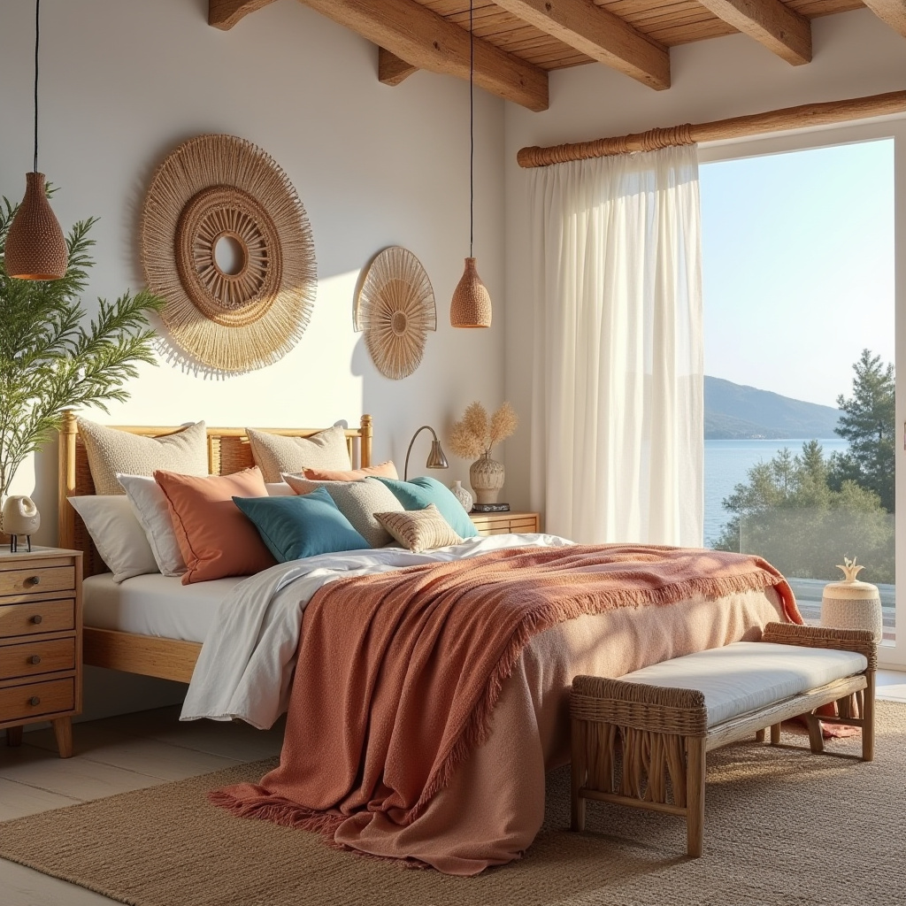beachy boho bedroom 7
