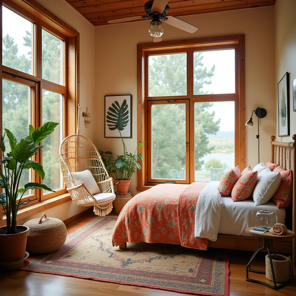 beachy boho bedroom 9