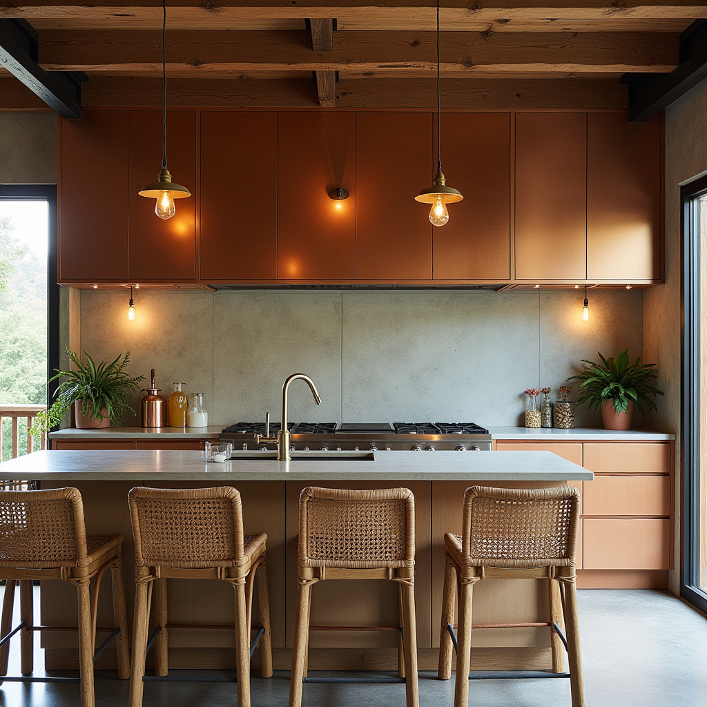 beachy boho kitchen 15