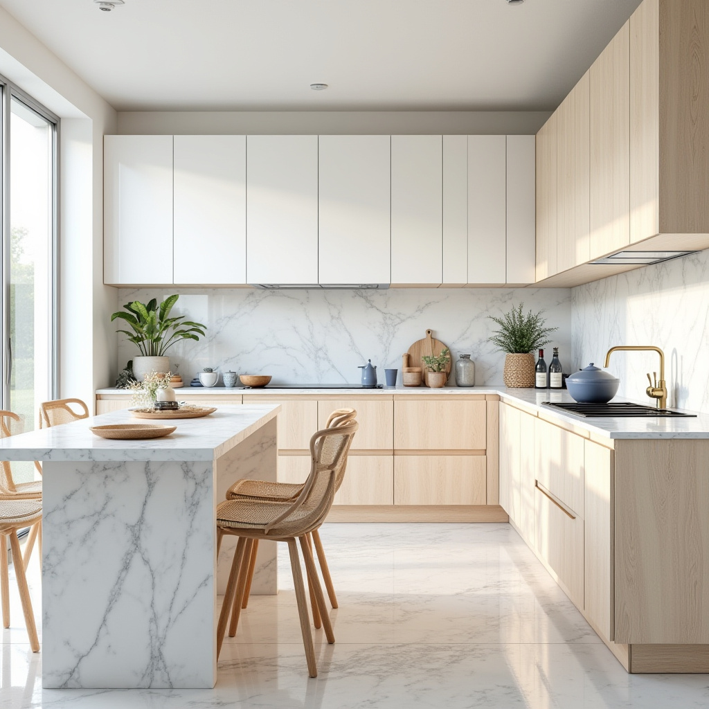 beachy boho kitchen 30