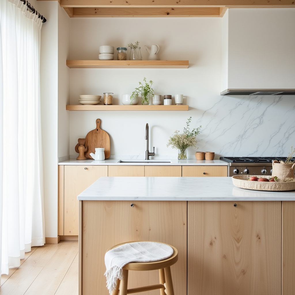 beachy boho kitchen 40