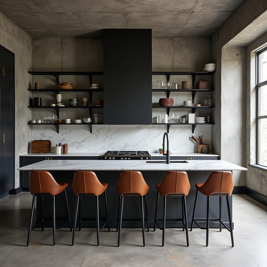 black and white boho kitchen 23