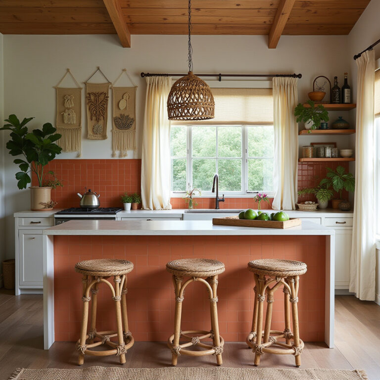 bohemian homes boho kitchen decor 1