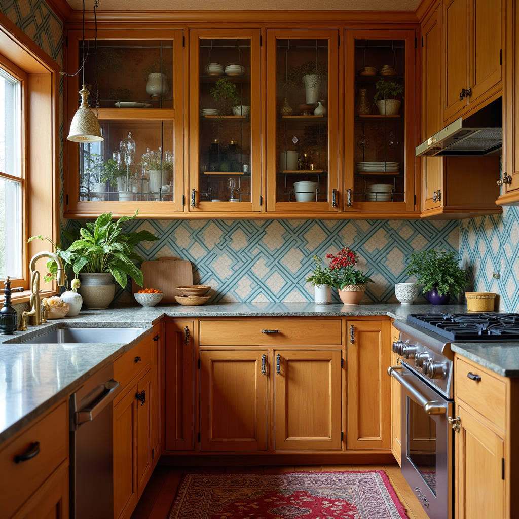 bohemian homes boho kitchen decor 11