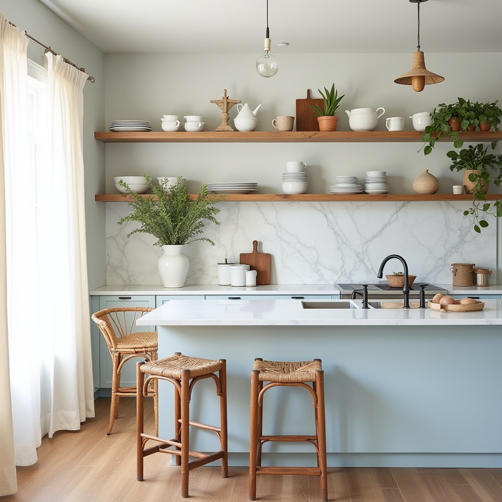 bohemian homes boho kitchen decor 17