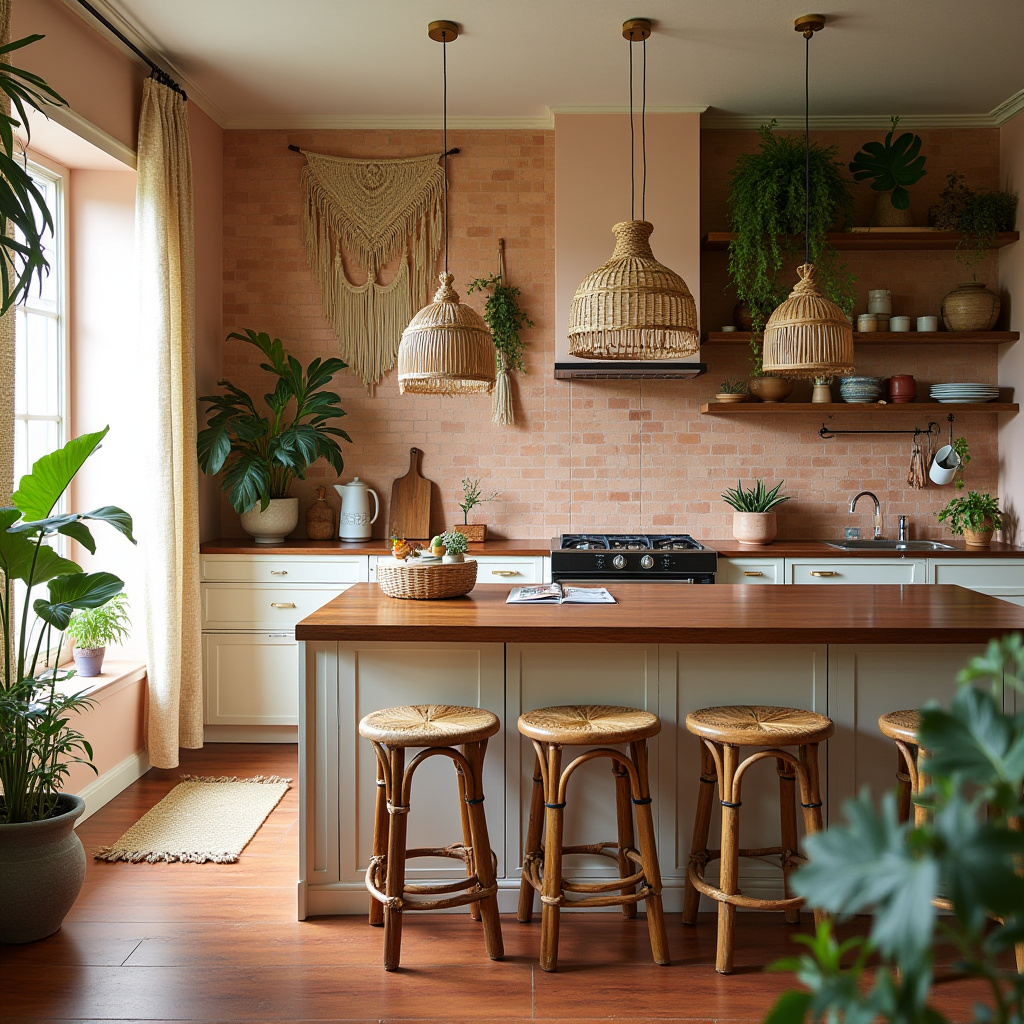 bohemian homes boho kitchen decor 2