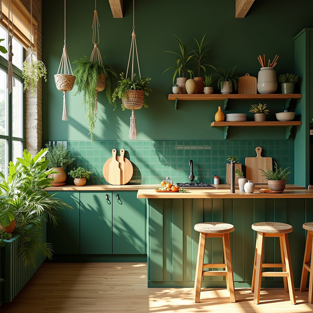 bohemian homes boho kitchen decor 22