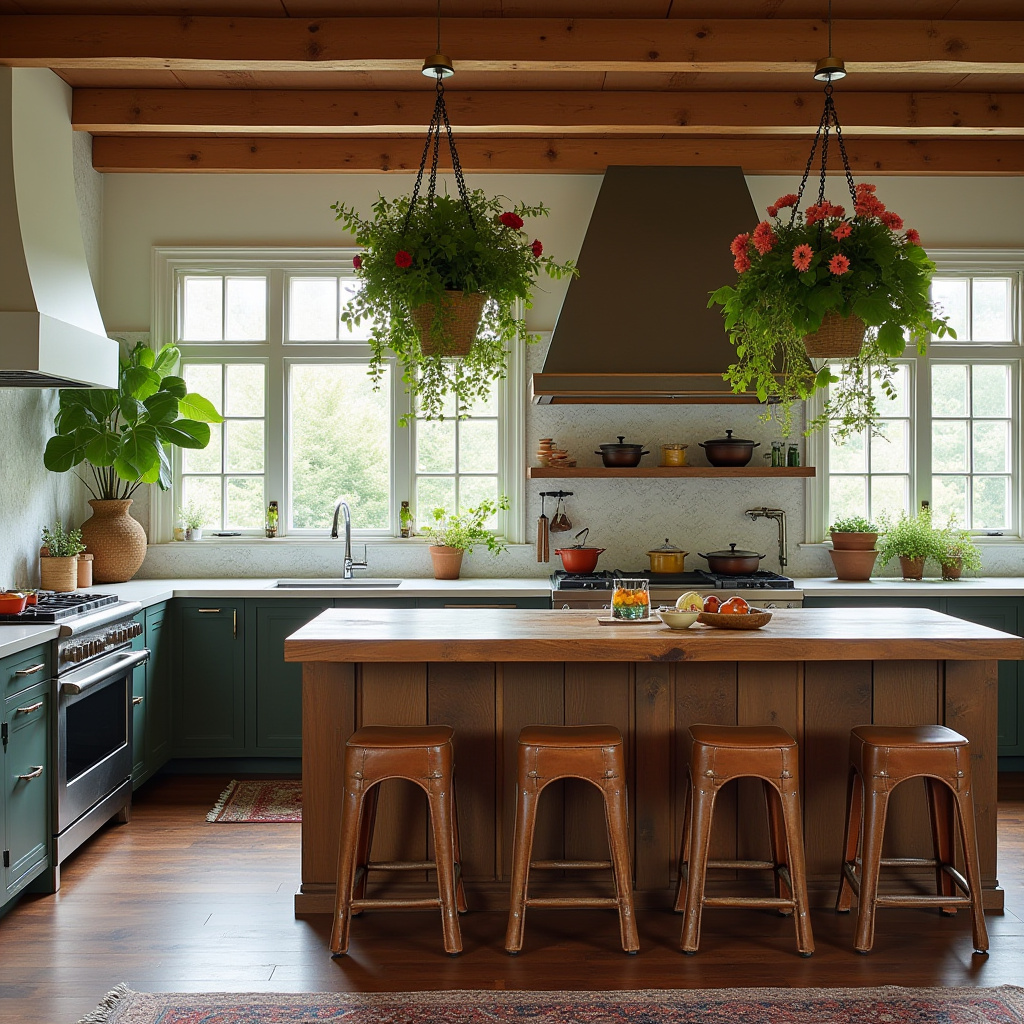 bohemian homes boho kitchen decor 32