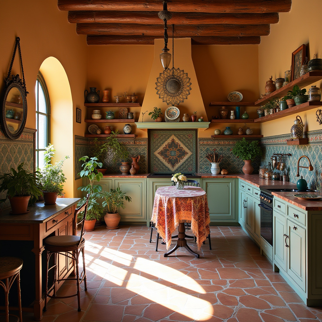 bohemian style boho kitchen ideas 15