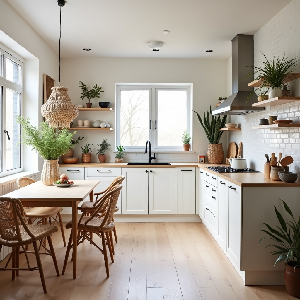 bohemian style boho kitchen ideas 29