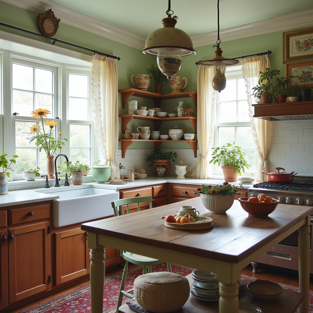 bohemian style boho kitchen ideas 33