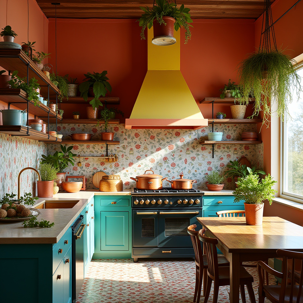 bohemian style boho kitchen ideas 4