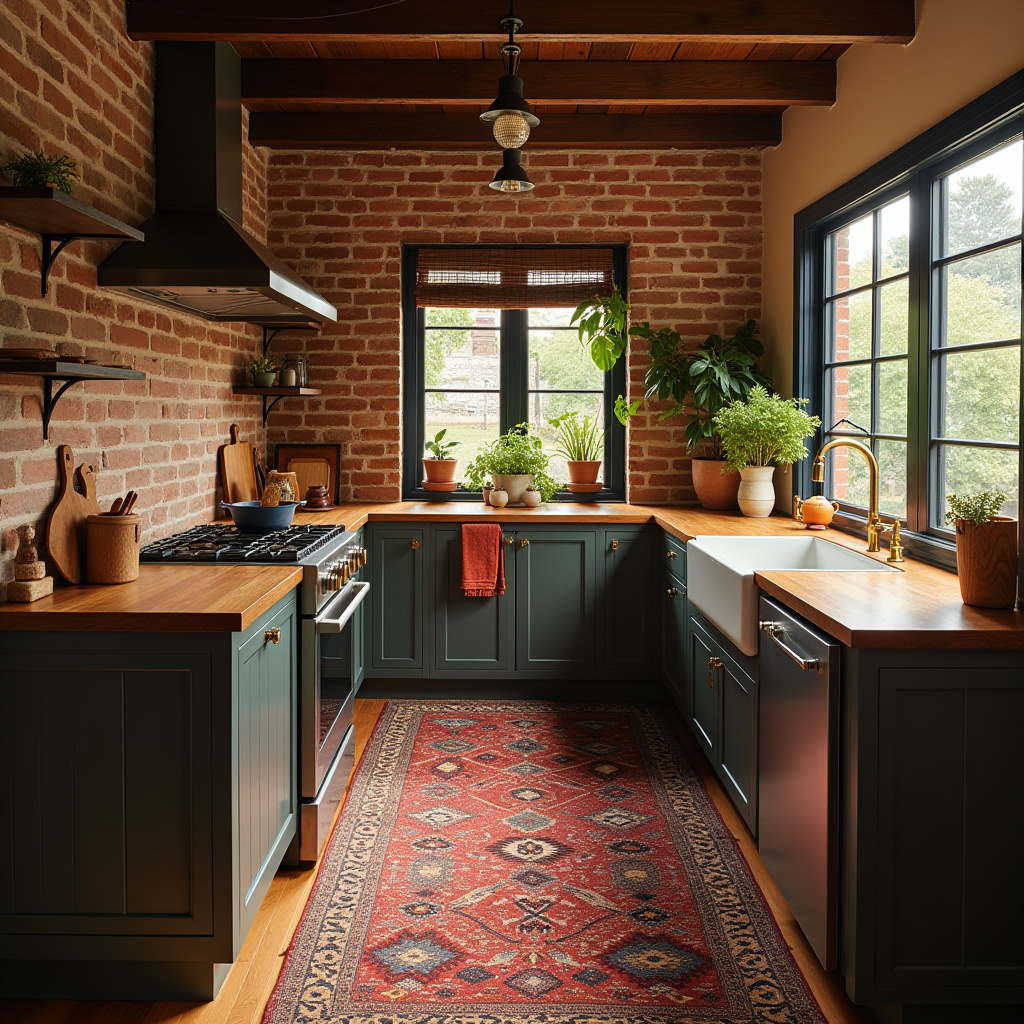 bohemian style boho kitchen ideas 5