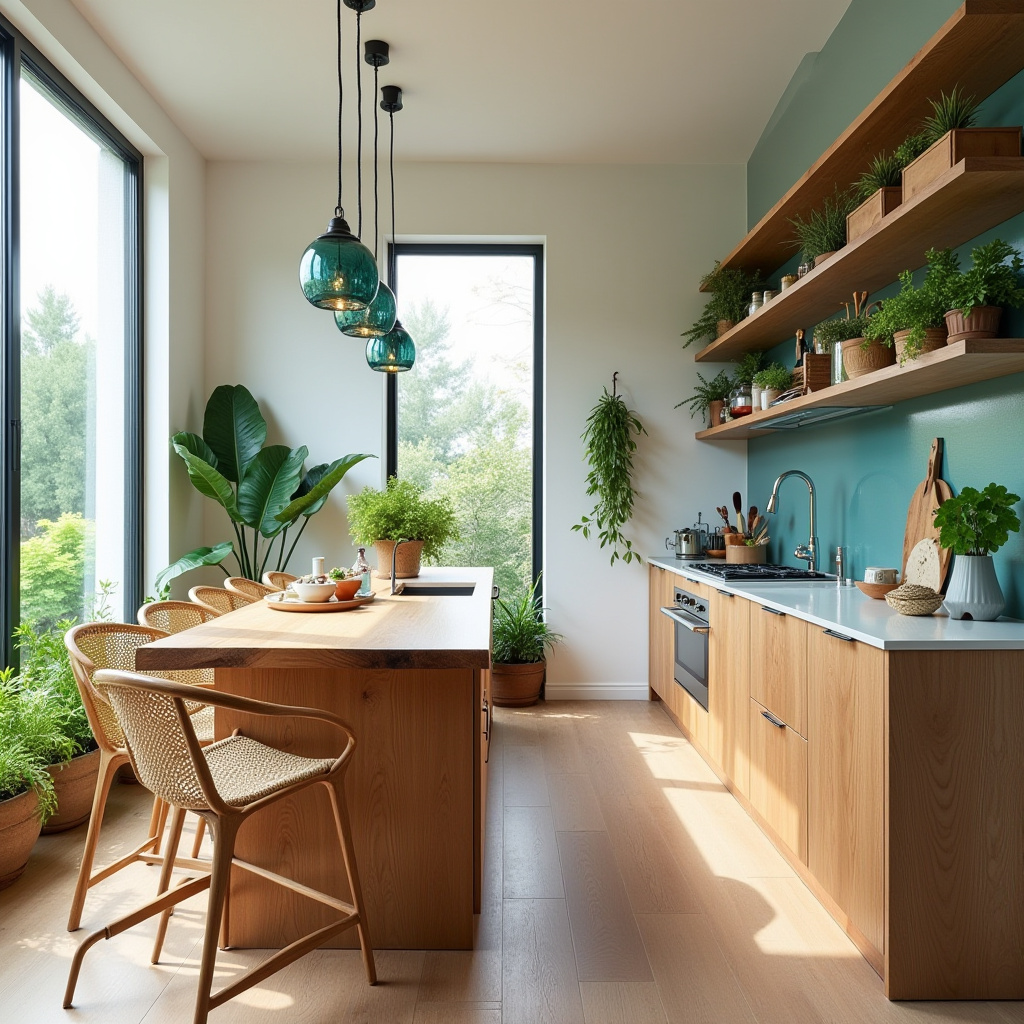 bohemian style boho kitchen ideas colour 10
