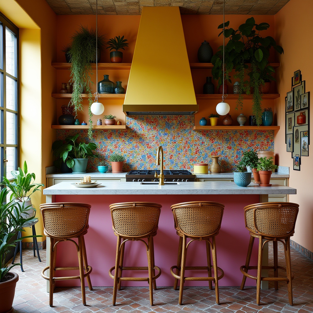 bohemian style boho kitchen ideas colour 13
