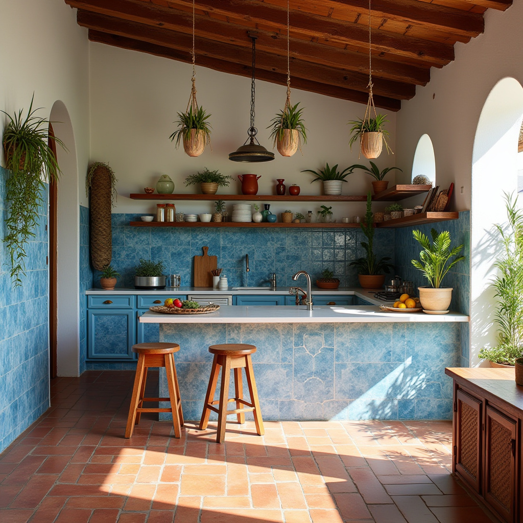 bohemian style boho kitchen ideas colour 26
