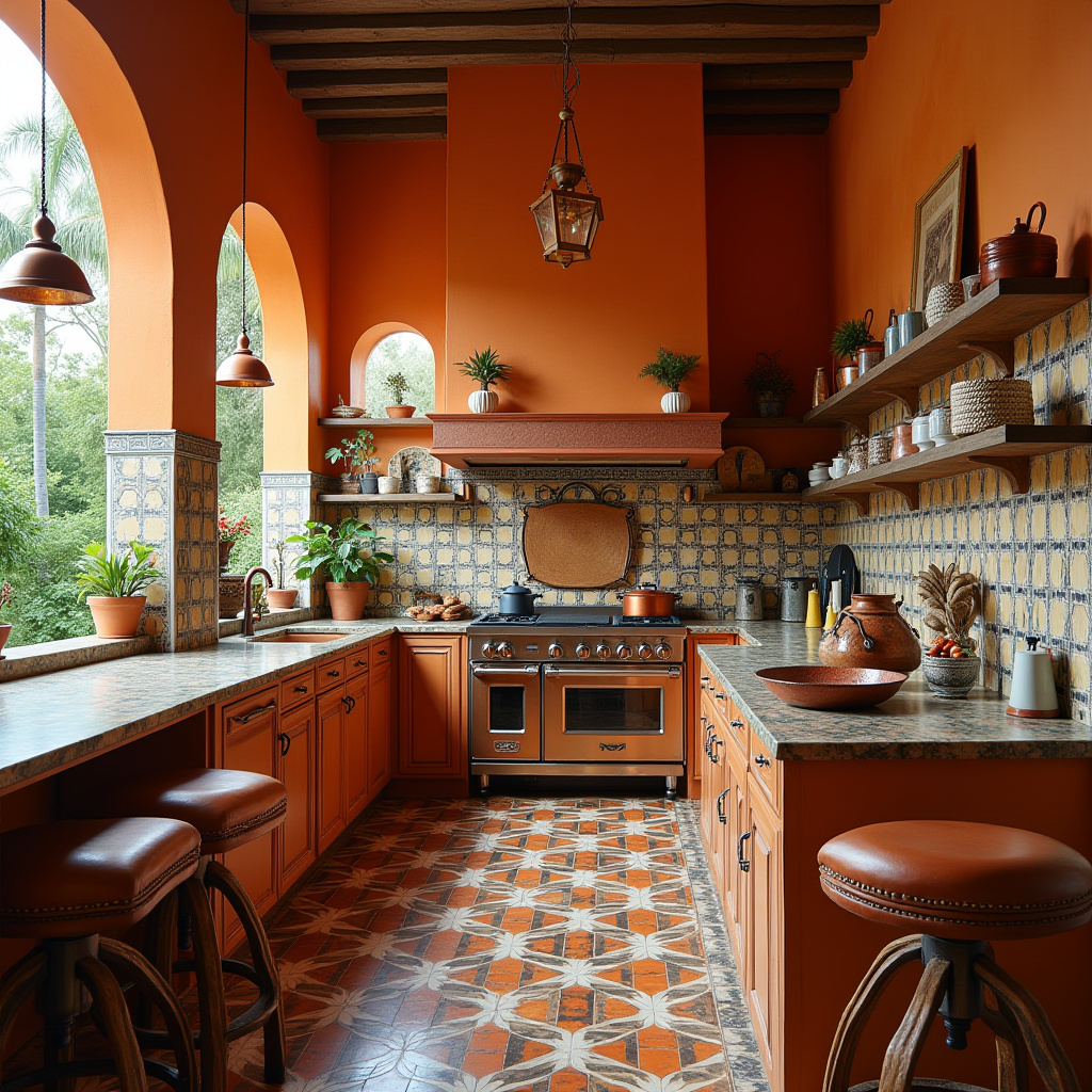 bohemian style boho kitchen ideas colour 8