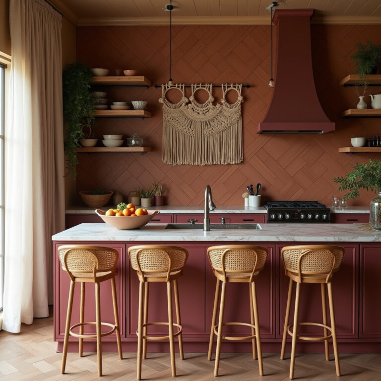 boho aesthetic kitchen 1
