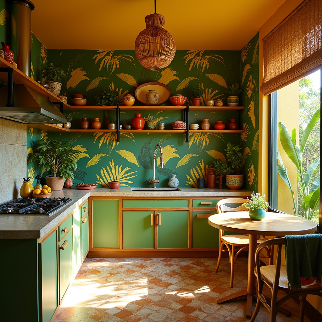 boho aesthetic kitchen 23