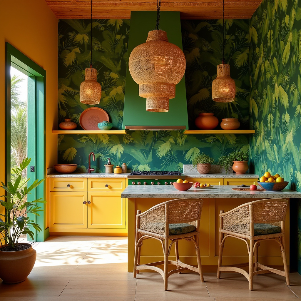 boho aesthetic kitchen 24