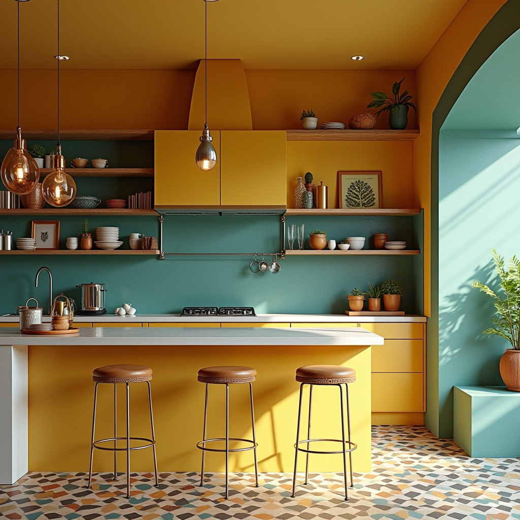 boho aesthetic kitchen 25