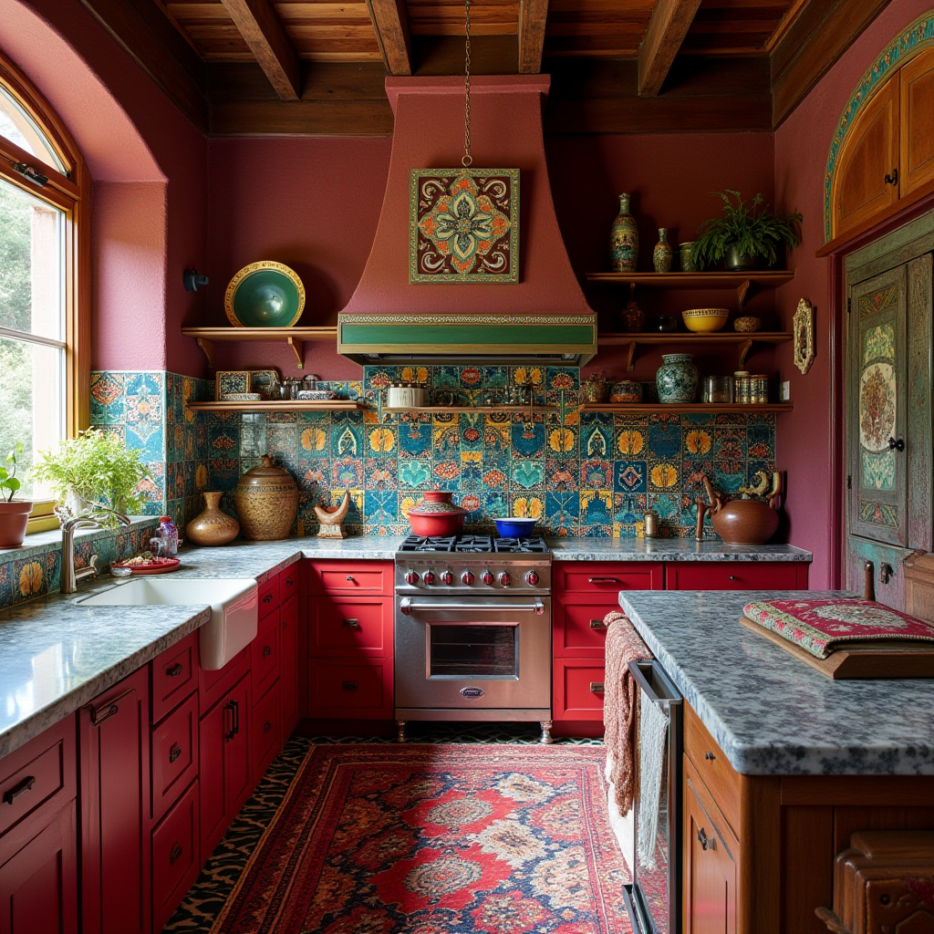 boho aesthetic kitchen 39