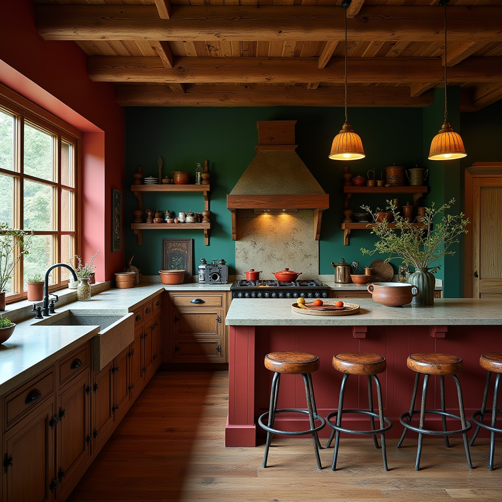 boho aesthetic kitchen 9