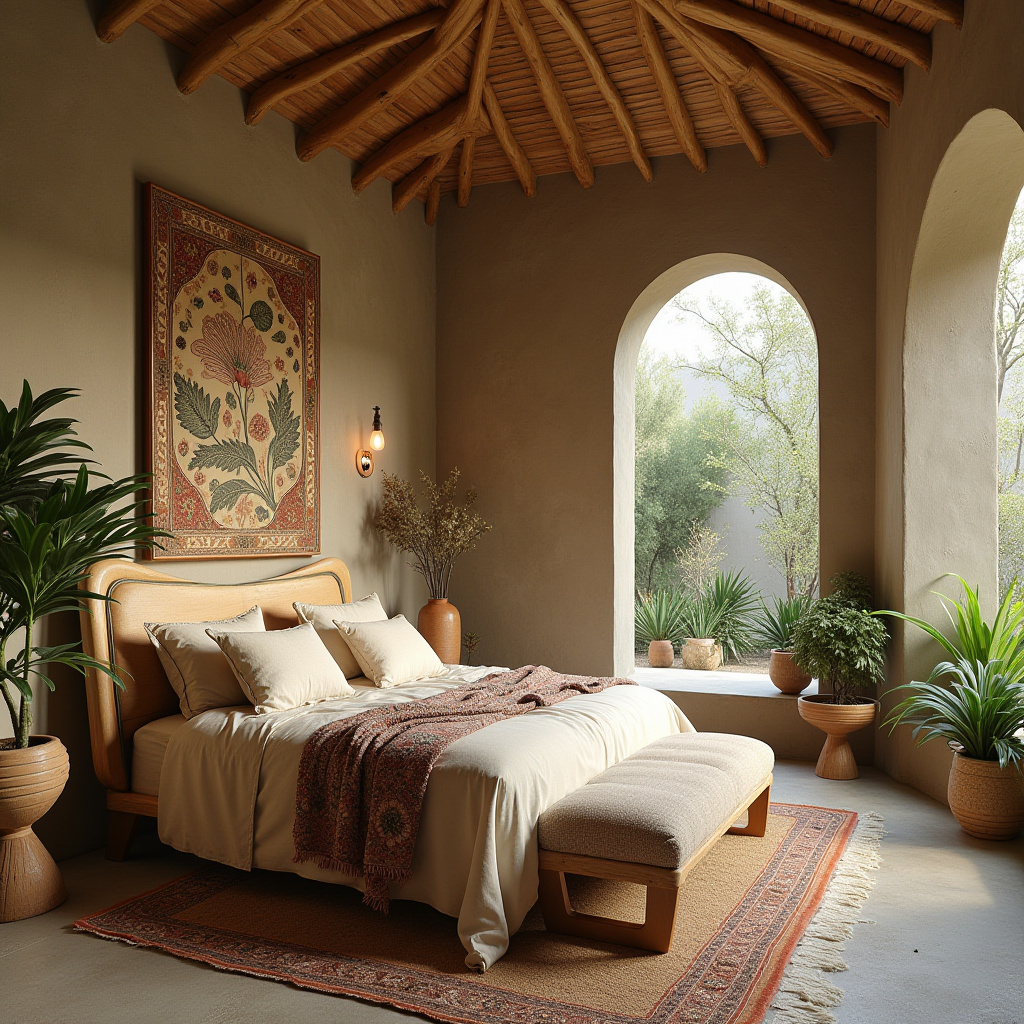 boho beach bedroom 16