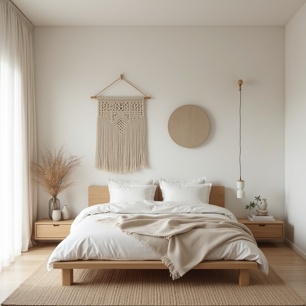 boho beach bedroom 17