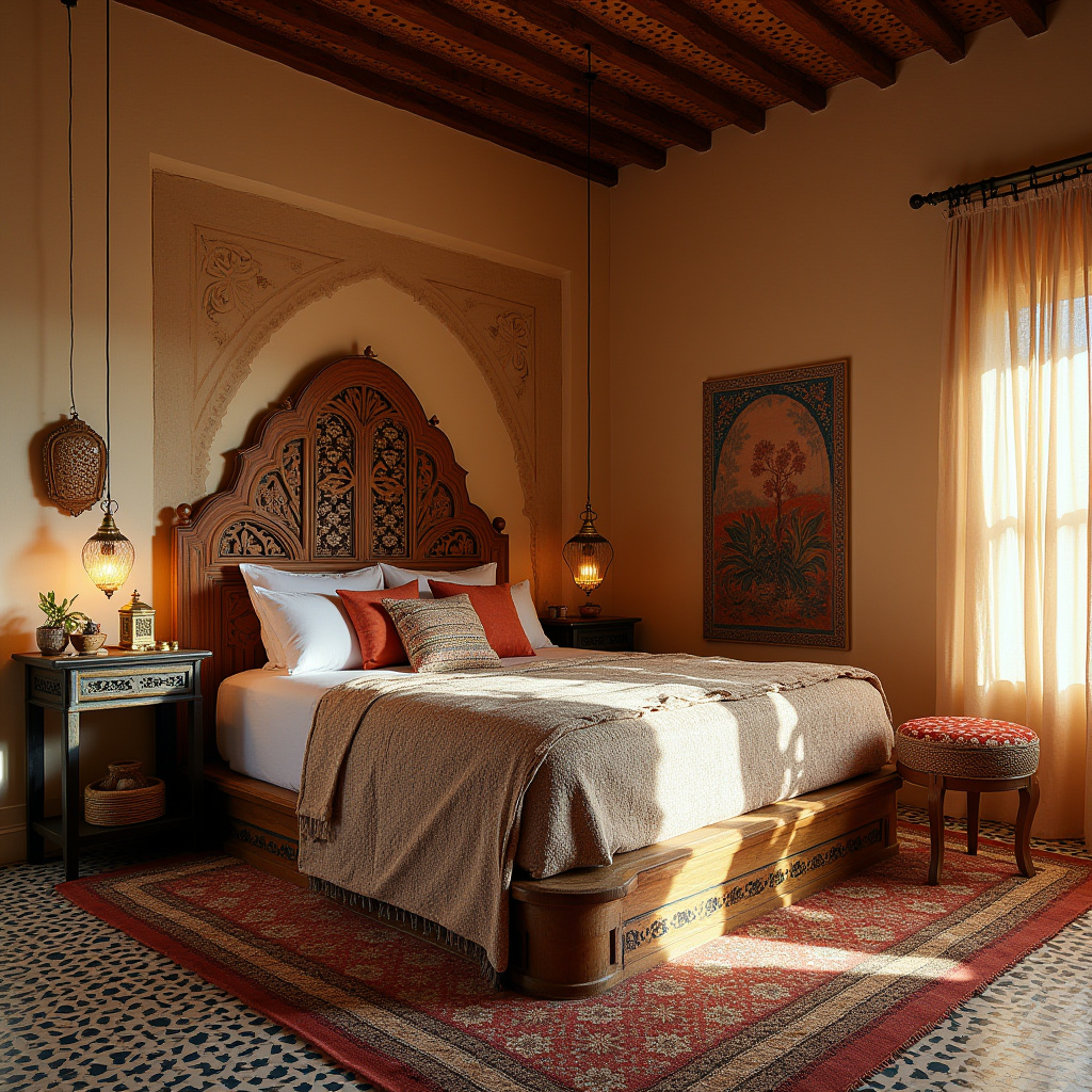 boho beach bedroom 20