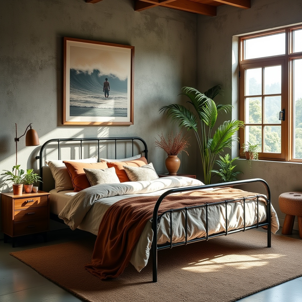 boho beach bedroom 21
