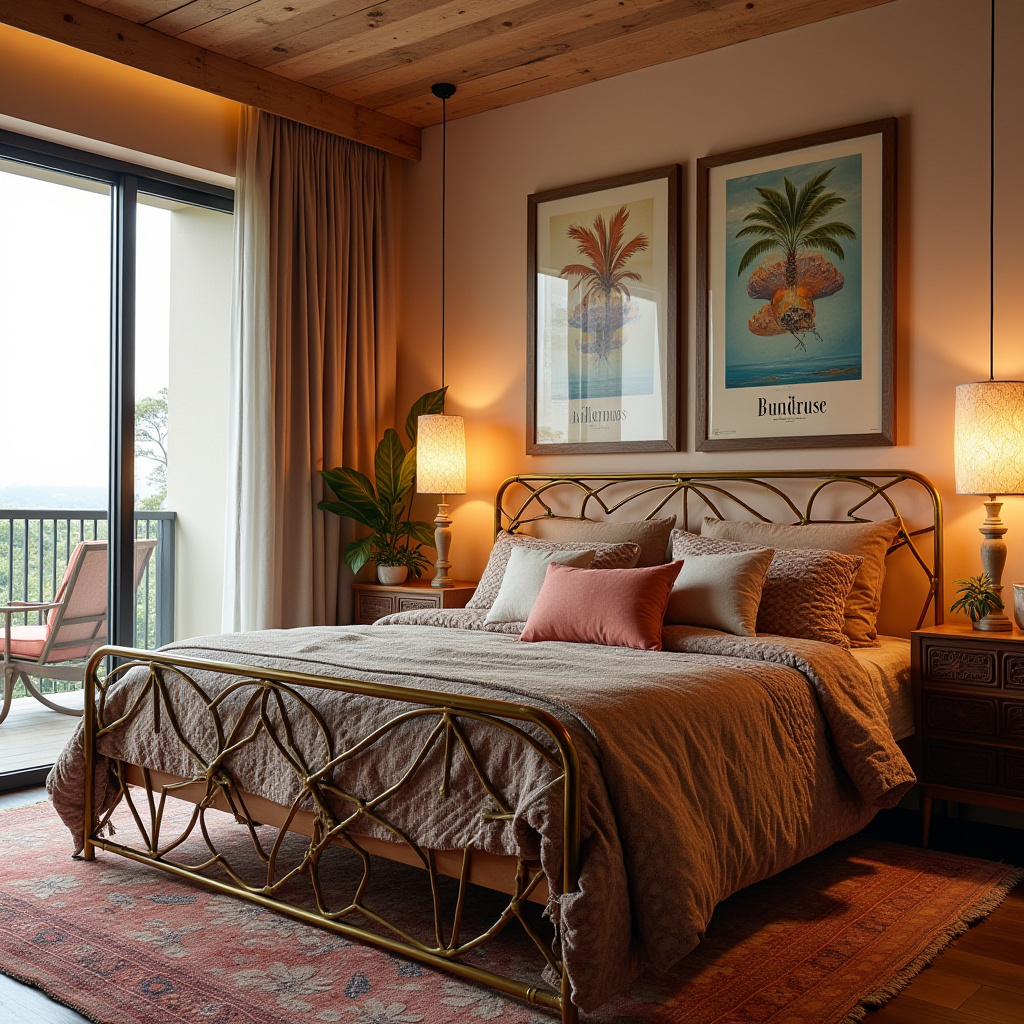 boho beach bedroom 34
